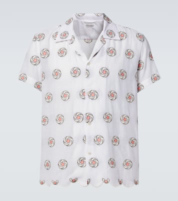 Hemd Floral Aperture aus Baumwolle | Bode