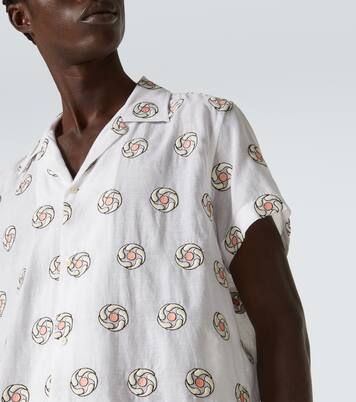 Hemd Floral Aperture aus Baumwolle | Bode