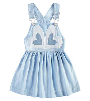Robe Waverly Heart en jean | Zimmermann Kids