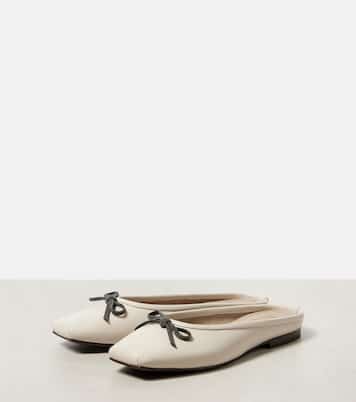 Monili leather mules | Brunello Cucinelli
