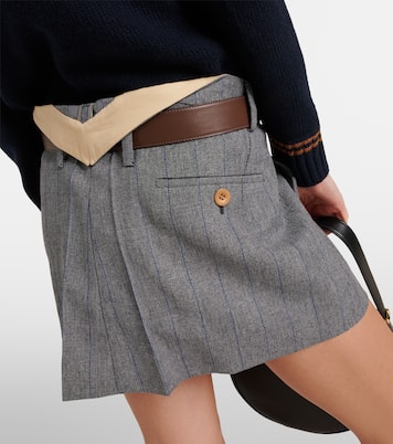 Minirock aus Wolle | Prada