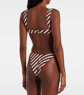 Haut de bikini Spiral rayé | Same