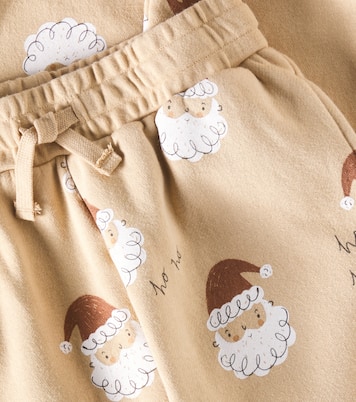 Printed cotton-blend sweatpants | Rylee + Cru