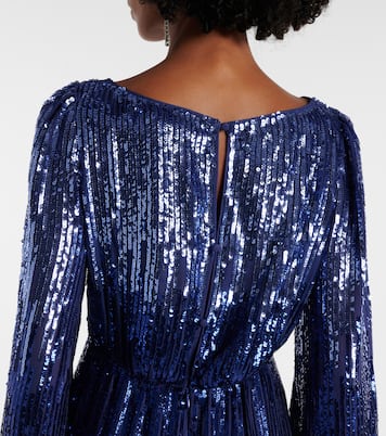 Midikleid Coco mit Pailletten | Rixo