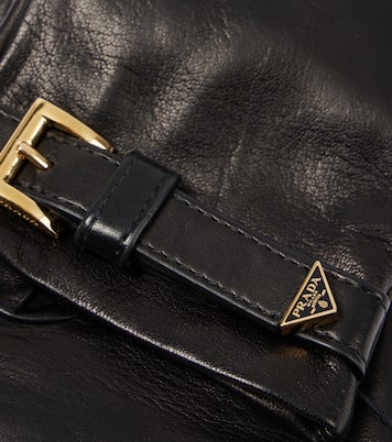 Handschuhe aus Leder | Prada