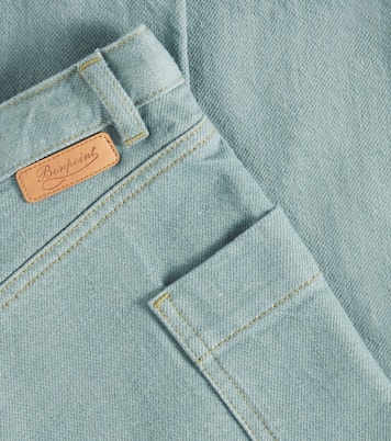 Looping wide-leg jeans | Bonpoint