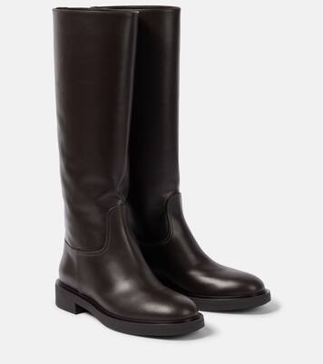 Ascott leather knee-high boots | Gianvito Rossi