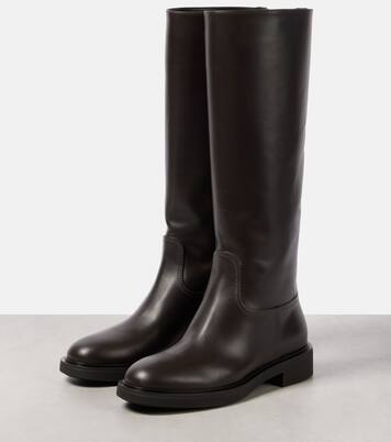 Ascott leather knee-high boots | Gianvito Rossi