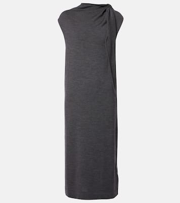 Robe midi en laine | Jil Sander