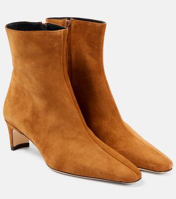Ankle Boots Wally 55 aus Veloursleder | Staud