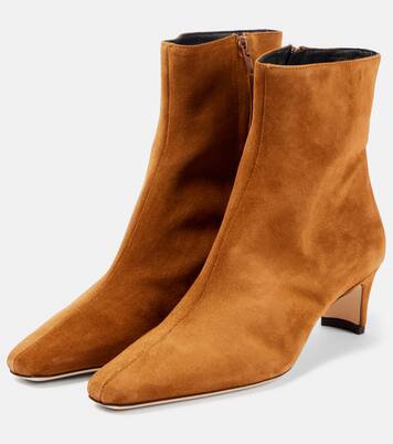 Ankle Boots Wally 55 aus Veloursleder | Staud