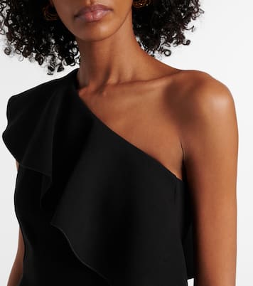 فستان قصير من السابليه بكشكشة Giacomo | Max Mara