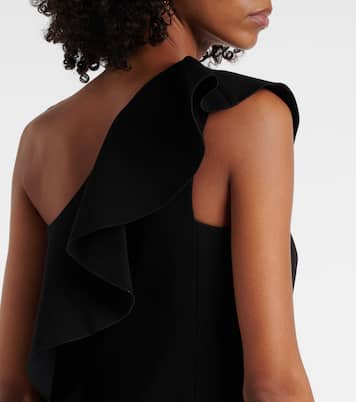 فستان قصير من السابليه بكشكشة Giacomo | Max Mara