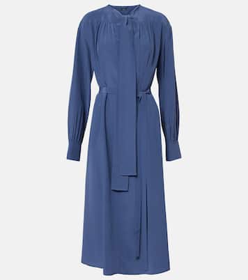 Robe midi Bolero en crêpe de soie | Joseph