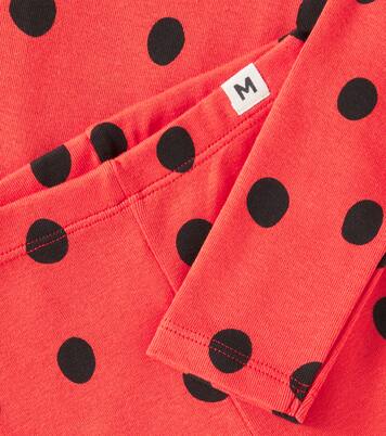 Baby Dots cotton body and pants set | Mini Rodini