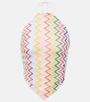 Top Zigzag aus Strick | Missoni