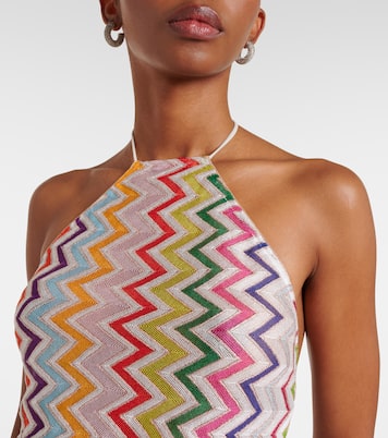 Top Zigzag aus Strick | Missoni