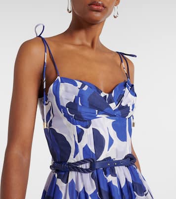 Midikleid Paros aus Baumwolle | Rebecca Vallance