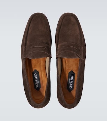 York 스웨이드 페니 로퍼 | Tom Ford