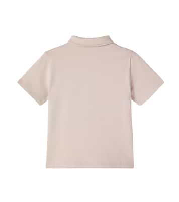 Wouti cotton-blend polo shirt | Donsje