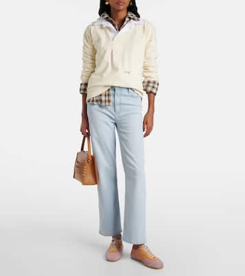 Jean droit Le Sleek à taille haute | Frame