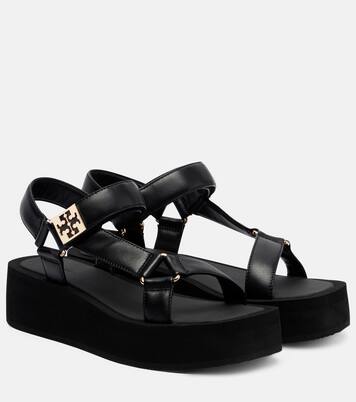 Plateausandalen Mellow aus Leder | Tory Burch