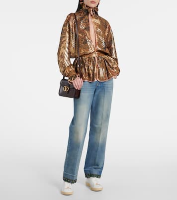 Royco VLogo leather sneakers | Valentino Garavani