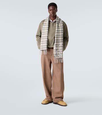 Écharpe Anagram en soie et cachemire | Loewe
