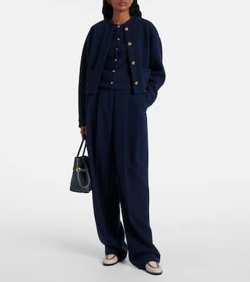 Weite High-Rise-Hose Kurt | Loro Piana