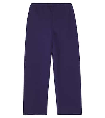 Pantalones deportivos de algodón con Web | Gucci Kids