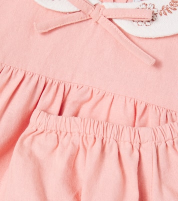 Baby Scarlet set of cotton top and bloomers | Bebe Organic