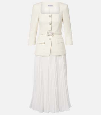 Robe longue en mousseline | Self-Portrait