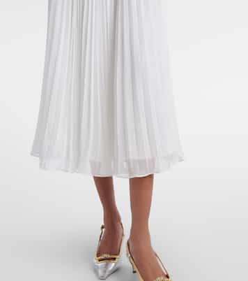 Robe longue en mousseline | Self-Portrait