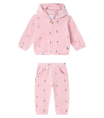 Bébé – Ensemble de survêtement en coton mélangé à fleurs | Tartine et Chocolat