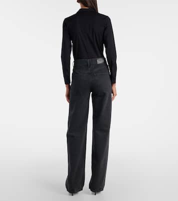 Cotton-blend poplin bodysuit | Wolford