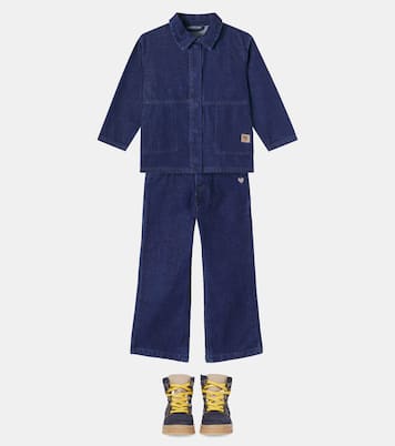 Bestickte Jeans Liane | Wheat