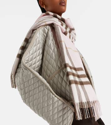 Giant Check cashmere scarf | Burberry