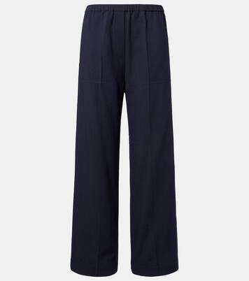 High-rise wide-leg pants | Toteme