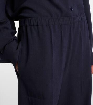 High-rise wide-leg pants | Toteme