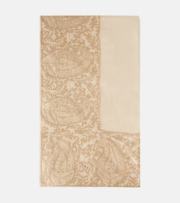 Embroidered cotton tablecloth | Les-Ottomans