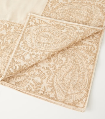 Embroidered cotton tablecloth | Les-Ottomans