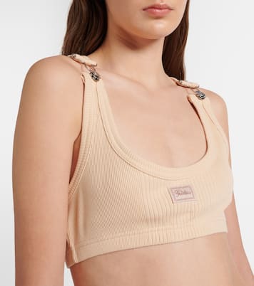 Bralette aus Rippstrick | Jean Paul Gaultier