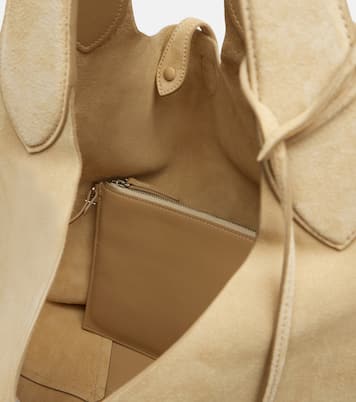 Polo Play Large suede tote bag | Polo Ralph Lauren