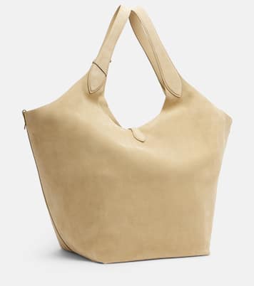 Polo Play Large suede tote bag | Polo Ralph Lauren