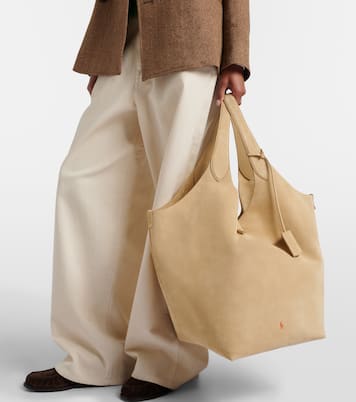 Polo Play Large suede tote bag | Polo Ralph Lauren