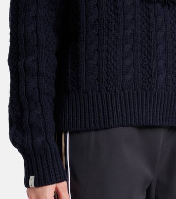 Clara fringed wool and cotton sweater | The Upside