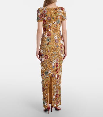 Verzierte Robe Francesca | Rachel Gilbert