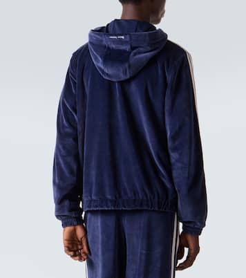 x Wales Bonner – Sweat-shirt à capuche en velours de coton mélangé | Adidas