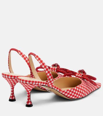 Slingback-Pumps Double Bow | Mach & Mach