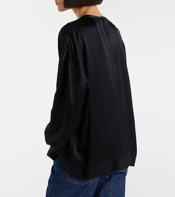 Top aus Satin | Toteme